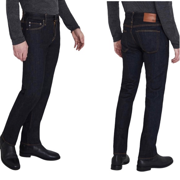 AG Men’s Matchbox Slim Straight Jeans in Jack Wash (Darker Blue) 34 X 31 - Picture 2 of 12